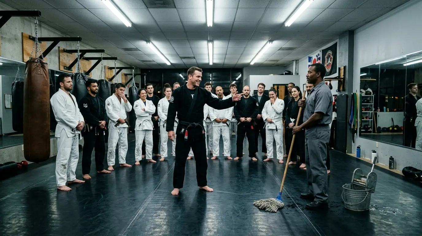 Black Belt Asked A Black Janitor To Spar “For Fun” — What Happened Next LEFT Everyone SPEECHLESS"