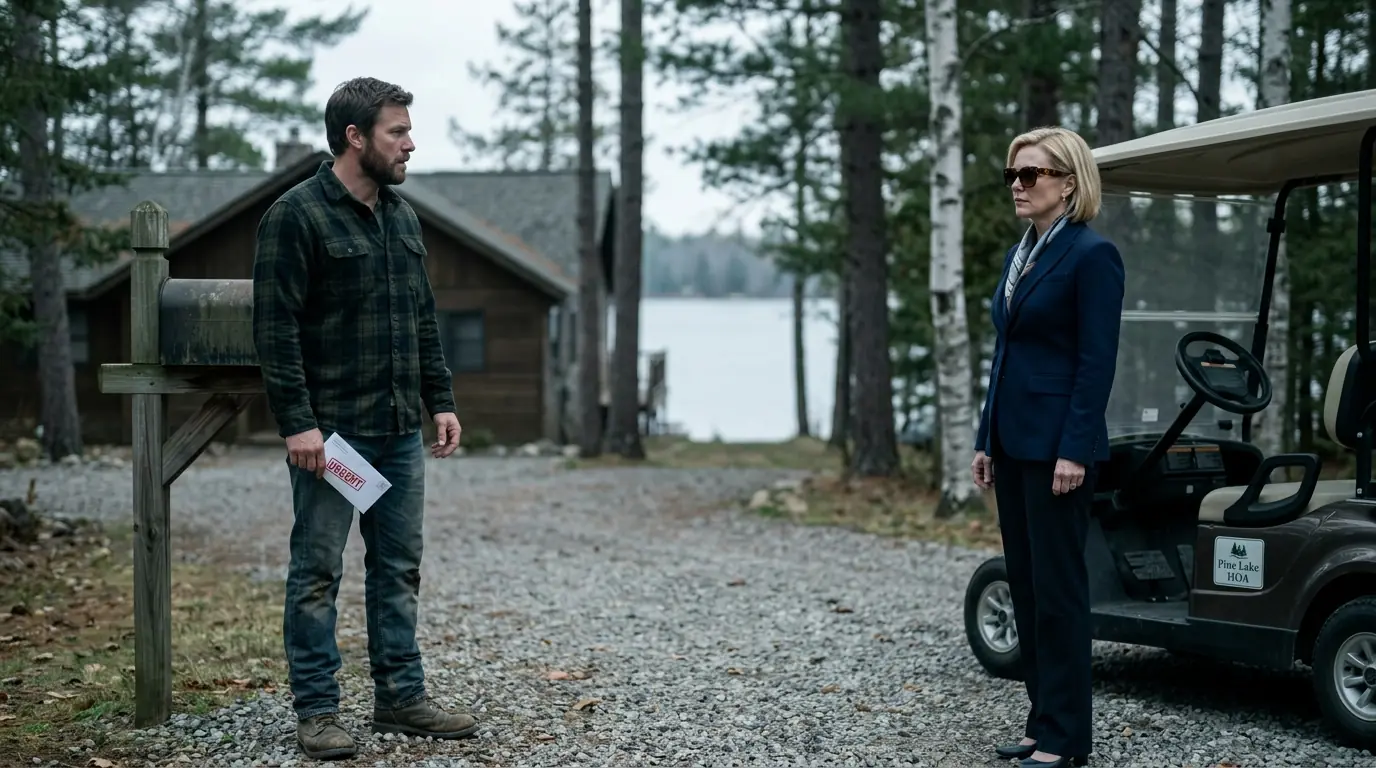 I Bought a Lake Cabin Outside the HOA — So I Closed the Only Road Their HOA Uses