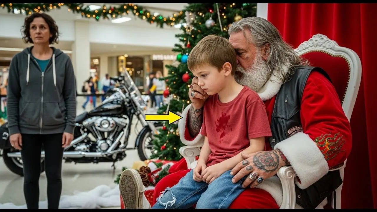 “He Hasn’t Eaten in 4 Days,” Boy Told Mall Santa — He Didn’t Know Santa Was a Hells Angel
