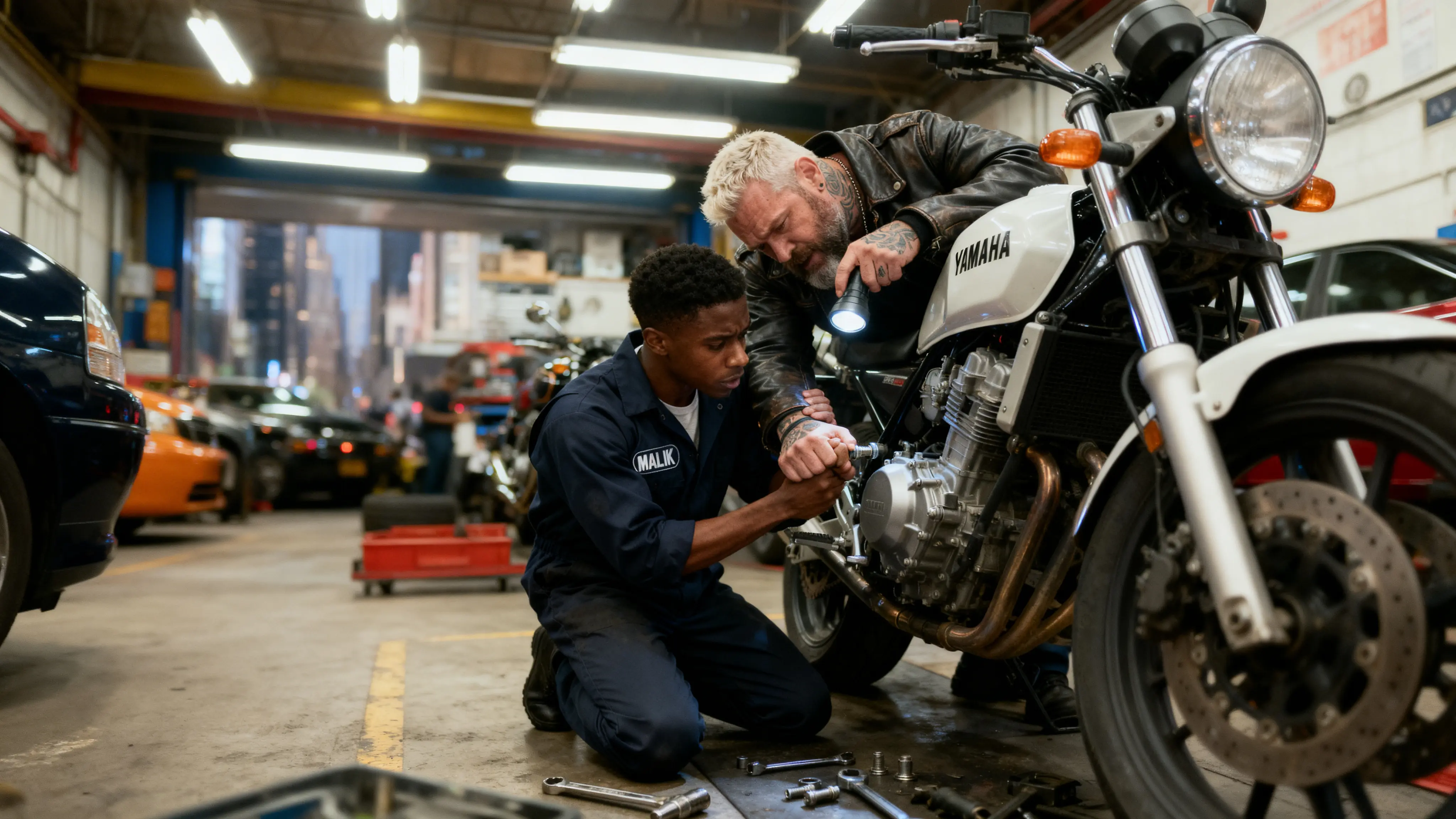A Black Mechanic Fixes A HELL'S ANGEL's Bike And Gets Fired — What Happens Next Will Shock Everyone