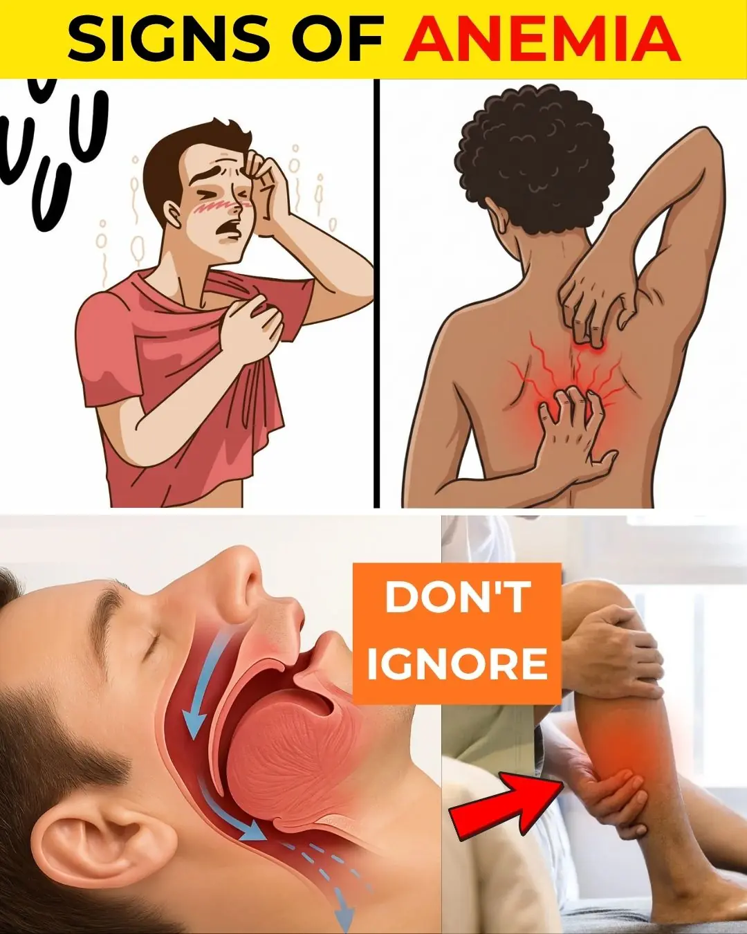 Silent Symptoms of Anemia You Should Never Ignore