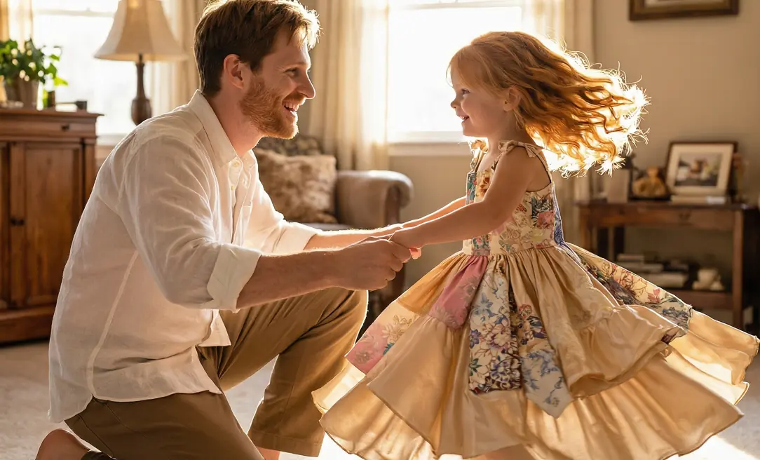 I Made My Daughter’s Dress from My Late Wife’s Silk—A Rich Mom Mocked Us… But the Truth Came Out in the Most Unexpected Way