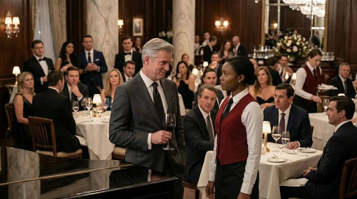 Millionaire Forces Waitress to Play Piano to Embarrass Her—Her Talent Took Everyone by Surprise...