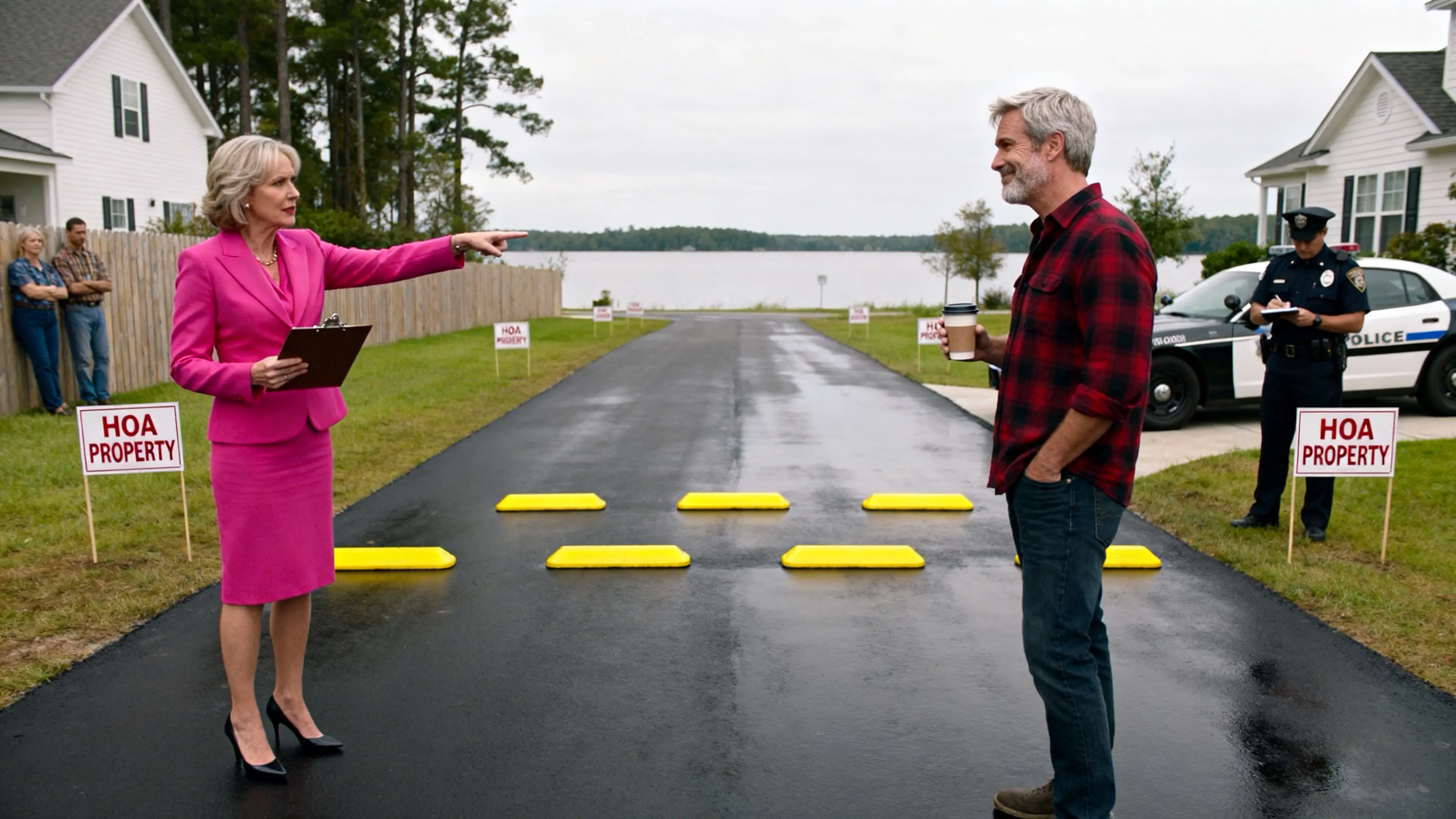 HOA Paved Over My $80K Private Road Overnight — So I Made ALL 58 of Their Cars DISAPPEAR