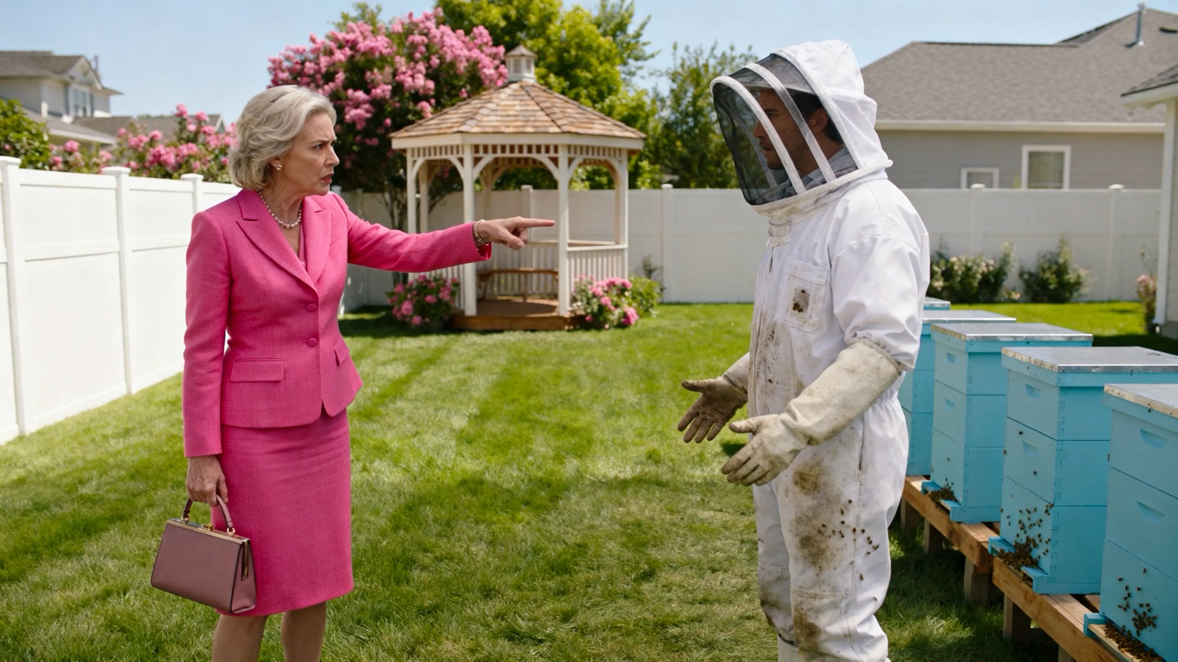 HOA Karen Kept Spray-Painting My Beehives — So I Let Nature Handle the Rest