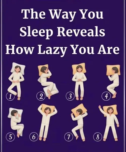 The Way You Sleep Reveals How Lazy You Are... See more