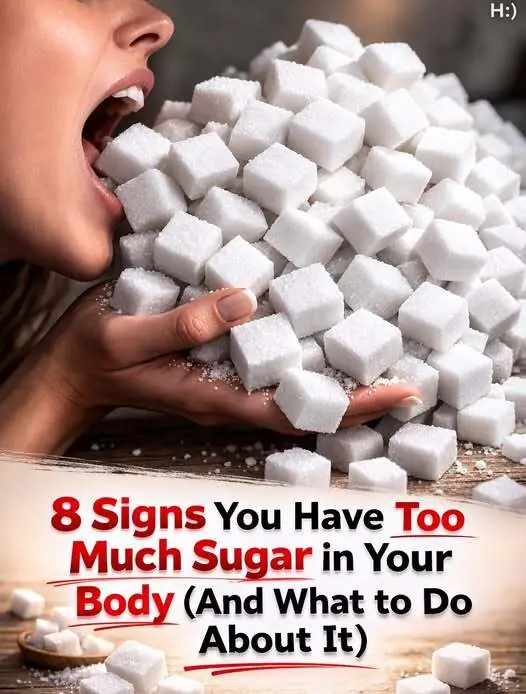 These Are the 8 Signs That Indicate You Have Too Much Sugar in Your Body