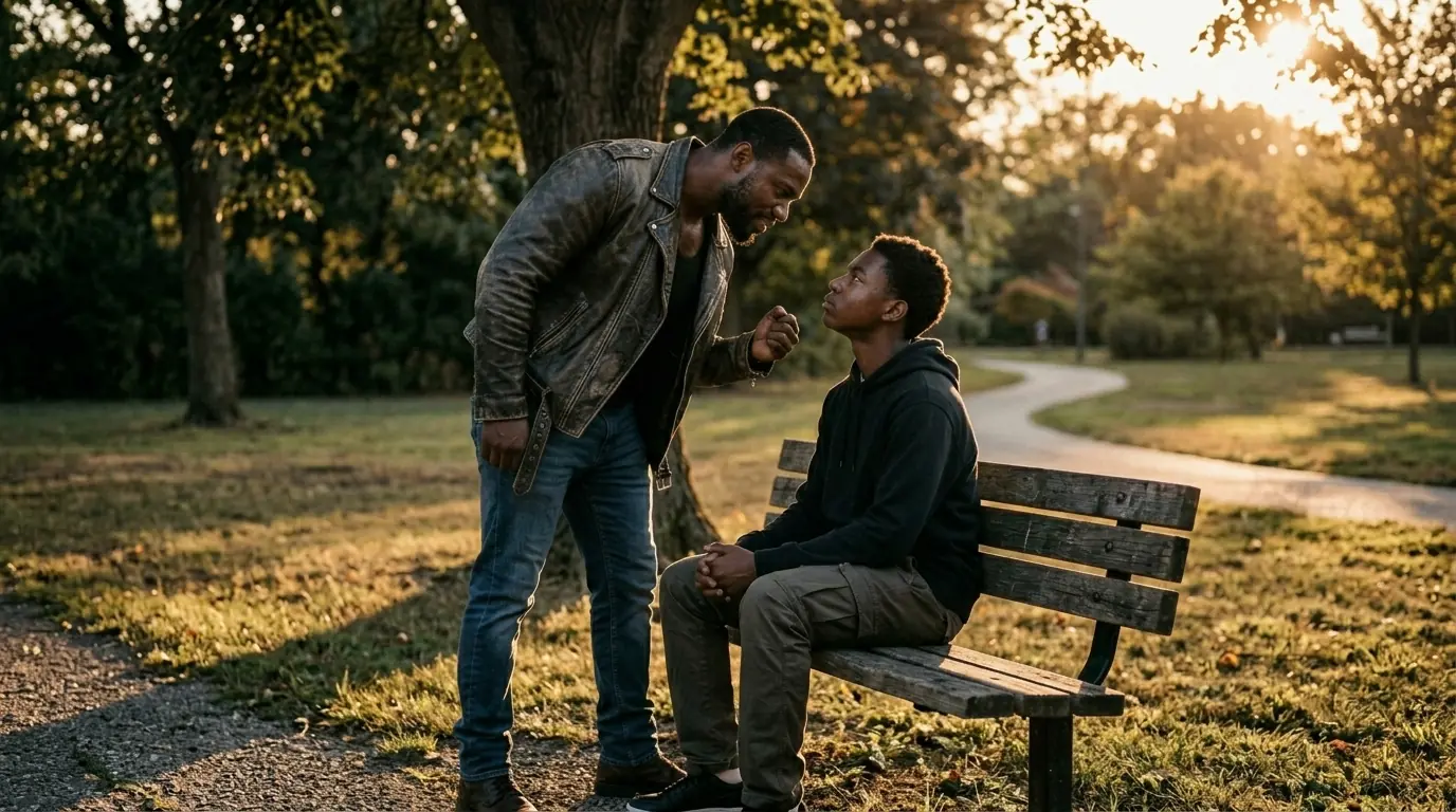 They Thought He Was Just an Easy Target in the Park — They Didn’t Know He Was Trained to Protect, Not to Fear