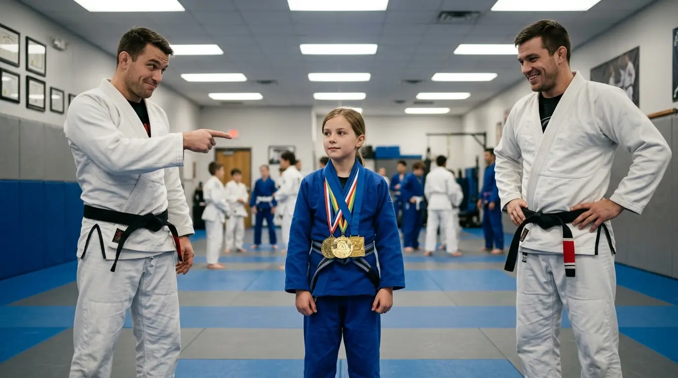 Black Belts Laugh At Little Girl At Karate Class — Unaware She Is A Karate Black Belt Champion