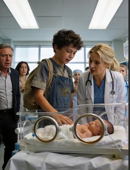 Eight top doctors gave up trying to save a billionaire’s child… until a homeless boy noticed something everyone else had missed.