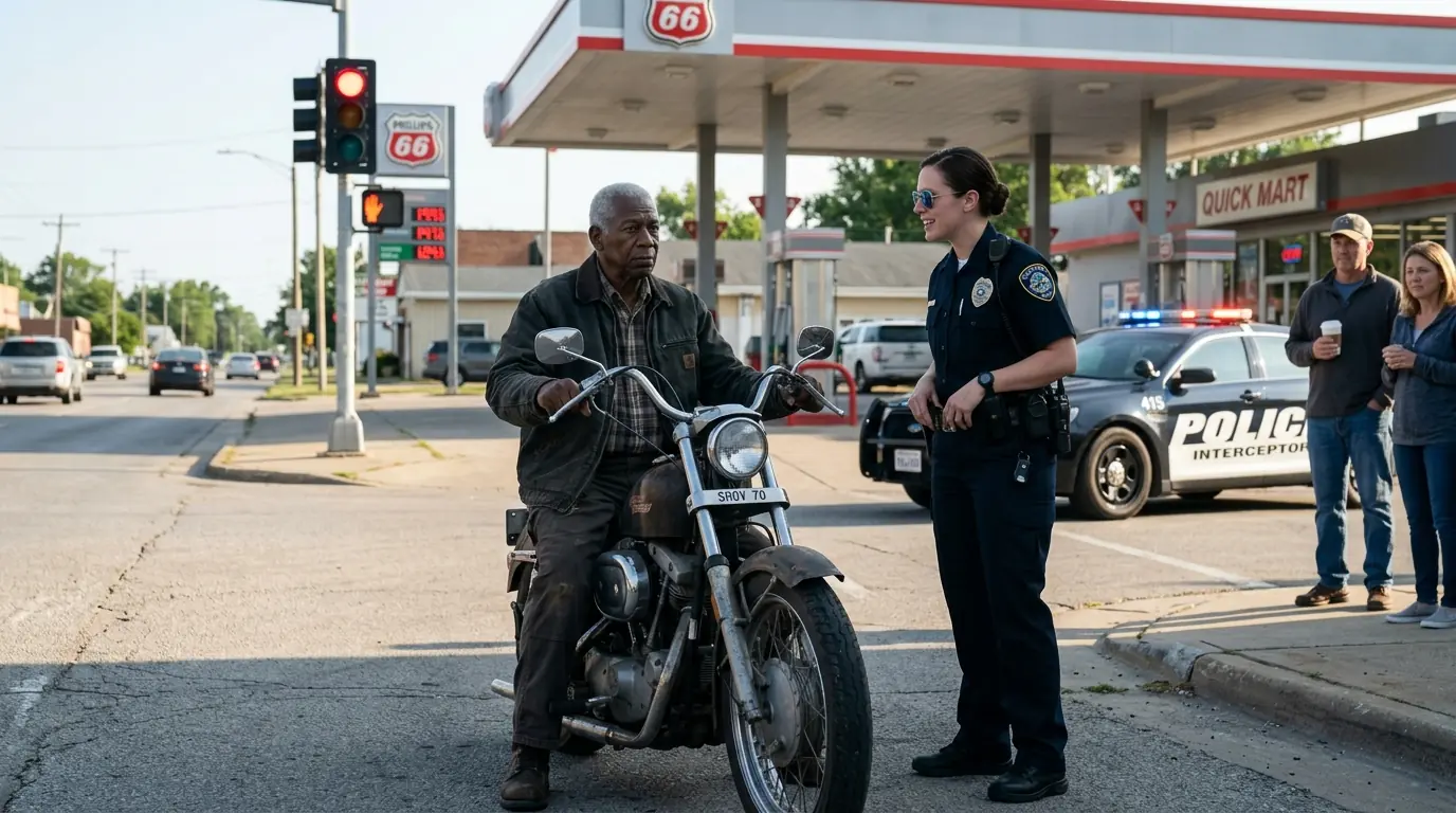 Cops Stopped the Wrong Bike — Minutes Later, They Immediately Regret It