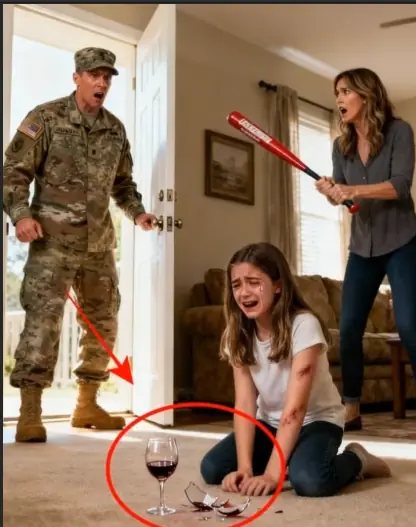 When the sergeant returned home after a long deployment