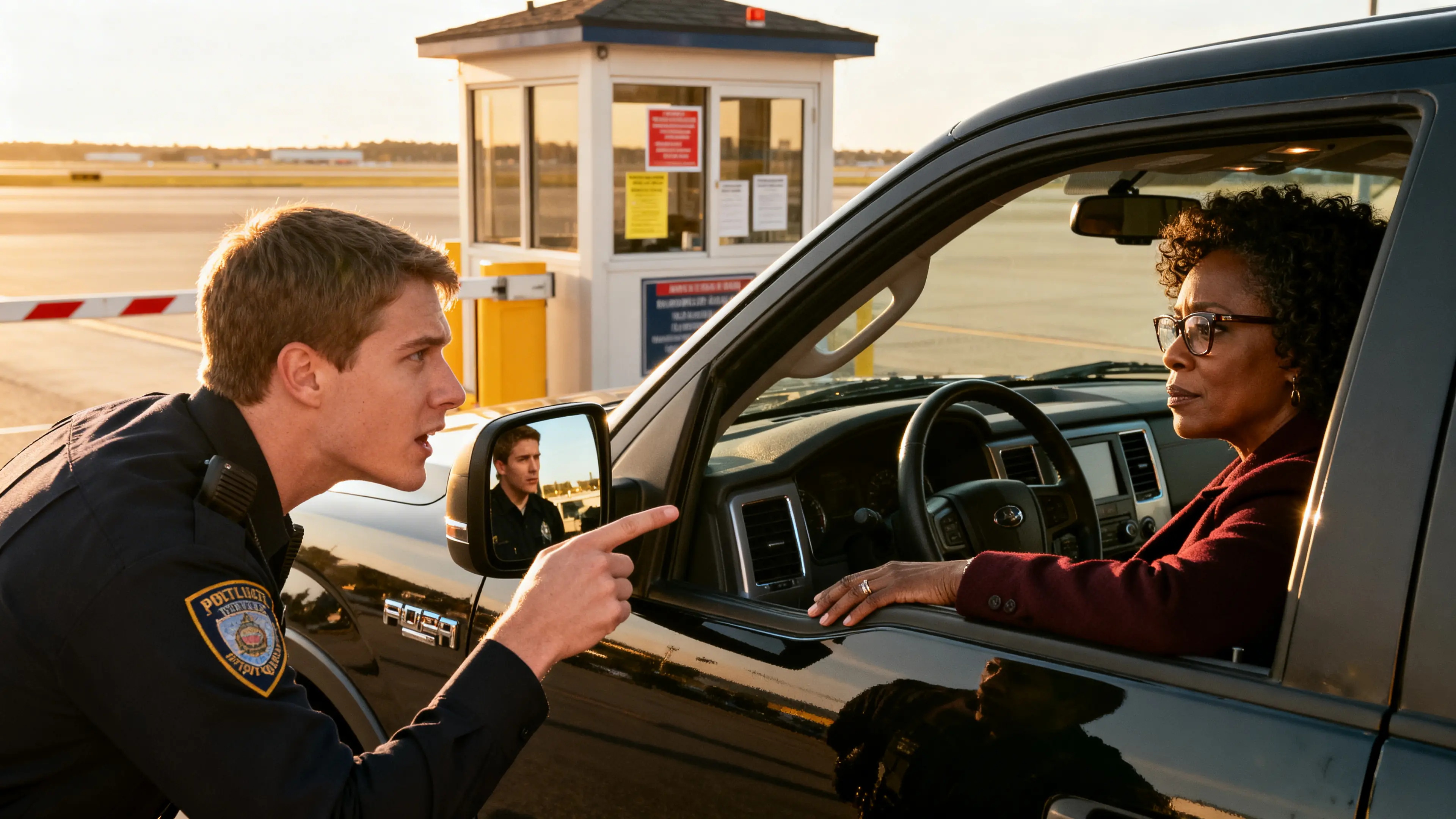 She Was Stopped at Security — The Truth That Shocked the Airfield