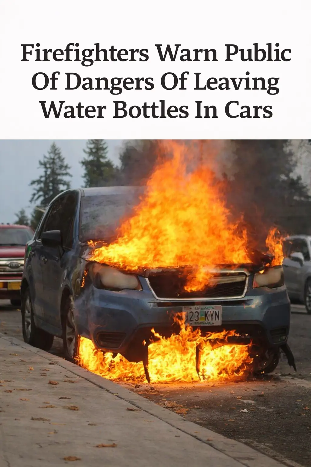 Firefighters Warn: Leaving This Common Item in Your Car Could Turn It Into a Fire Hazard