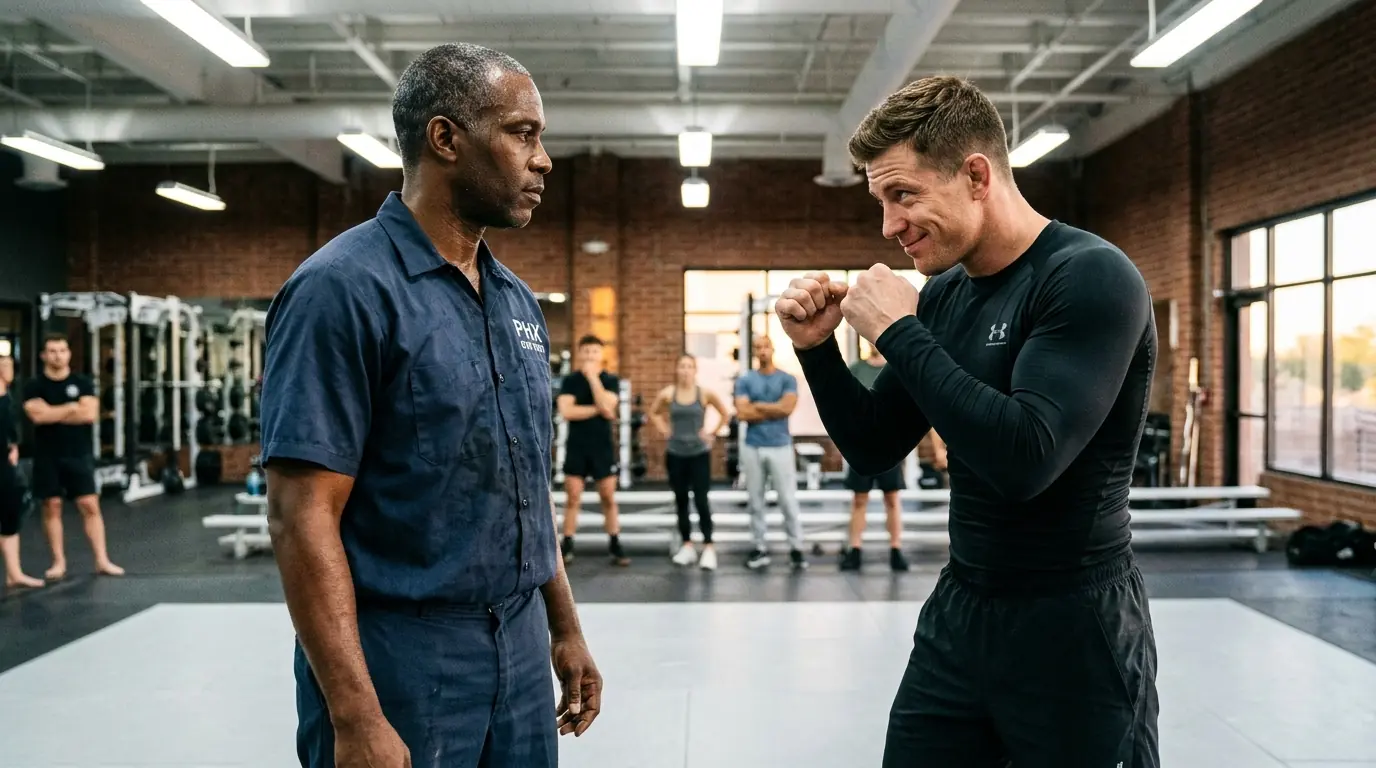 MMA Trainer Forced a Black Janitor Into the Ring — Then Got Knocked Out Cold in One Hit