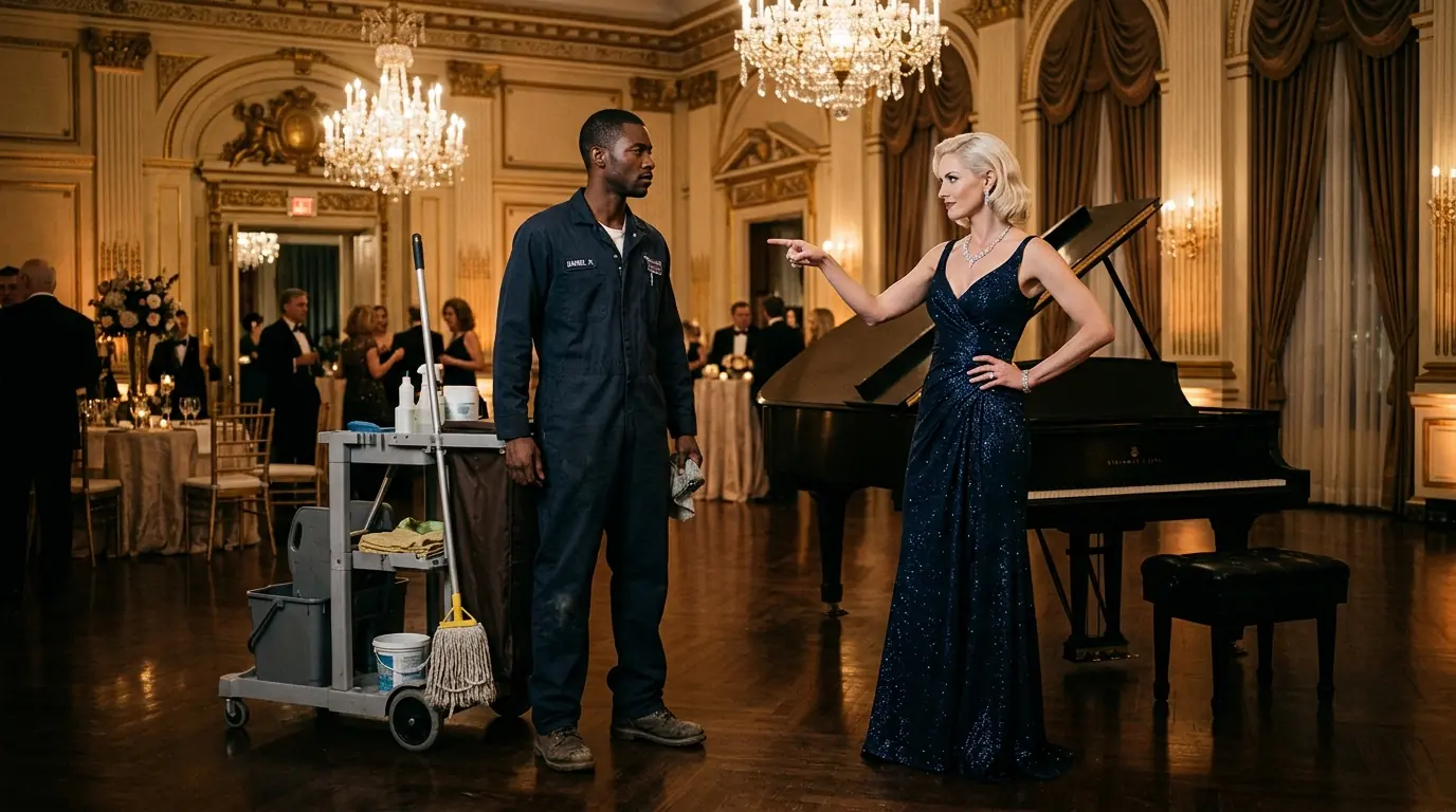 “Play This Piano, I’ll Marry You!” — Billionaire Mocked Black Janitor, Until He Played Like Mozart