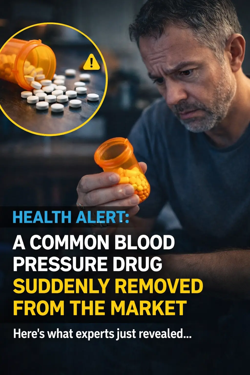 Blood Pressure Drug Pulled From Shelves After Carcinogen Detected