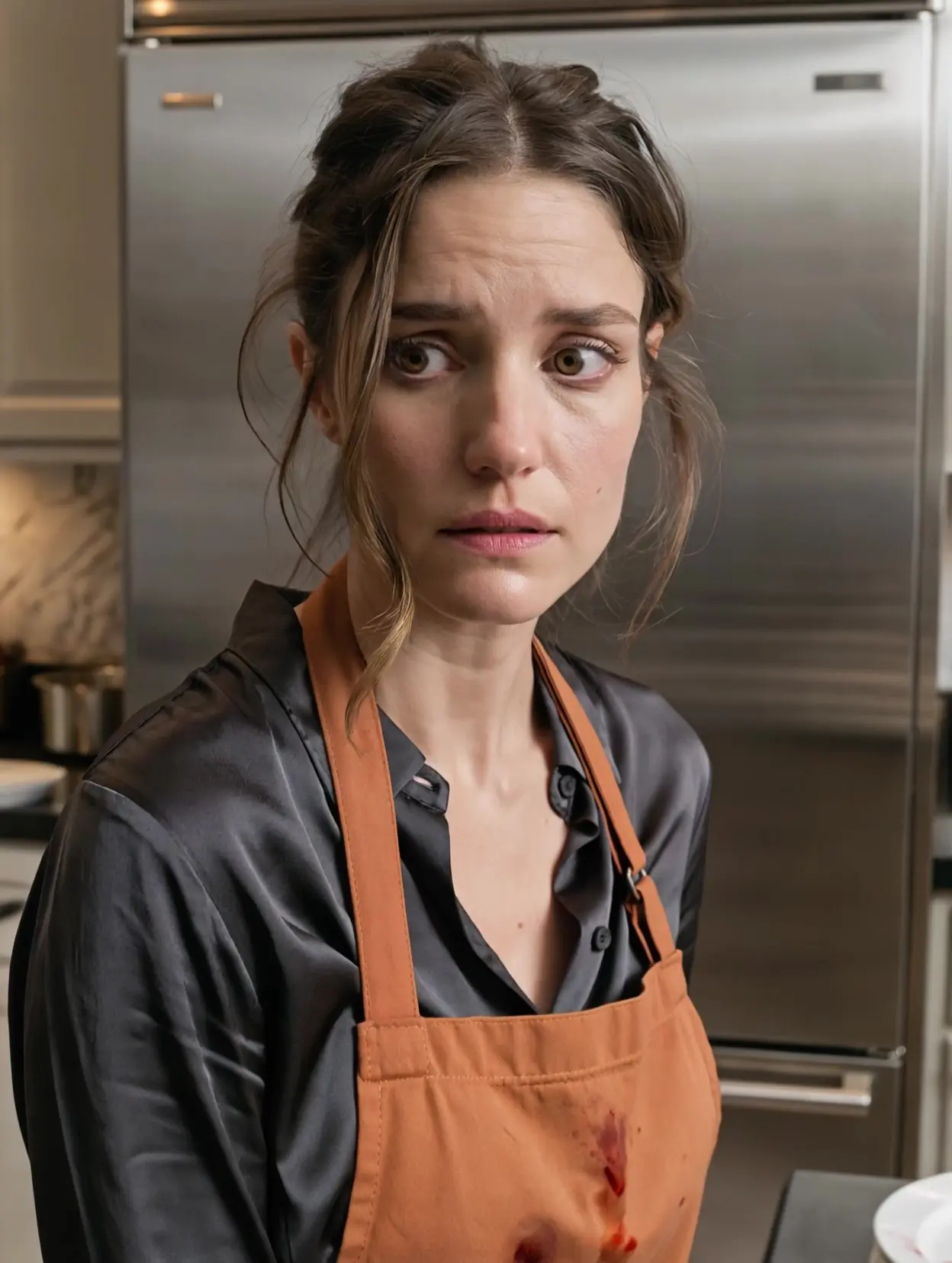 I Came Home Early to Surprise My Wife—But Found Her Hidden in the Kitchen Washing Dishes While My Family Hosted a Party Upstairs