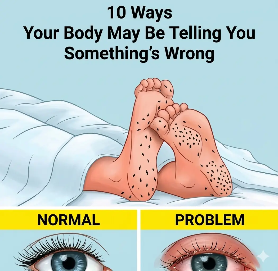 10 Warning Signs Your Body Might Be Trying to Tell You Something Important