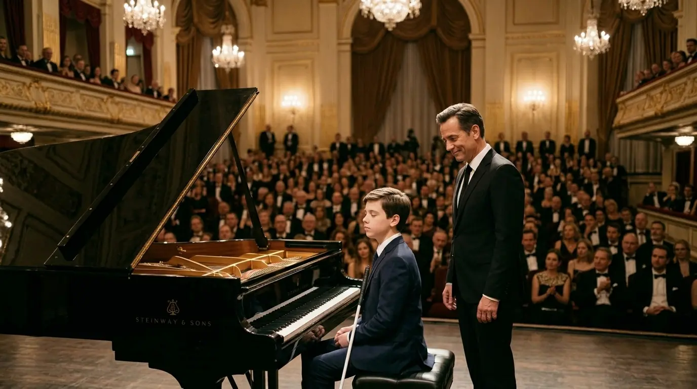 He Mocked a Blind Teen at Lincoln Art Center — Minutes Later, the Boy’s Music Destroyed His Legacy