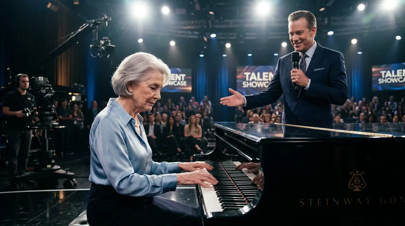 An Old Woman Forced to Play Piano on a TV Show to Mock Her — But Her Talent Blows Everyone Away!