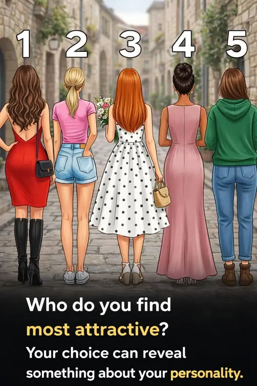 Your choice can reveal something about your personality...