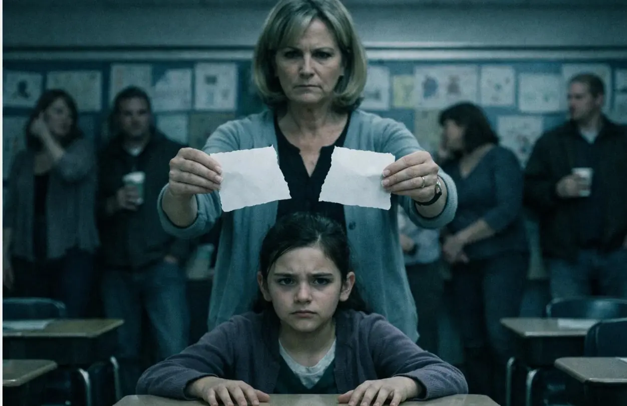 She Wrote the Truth About Her Parents — Her Teacher Tore It in Half