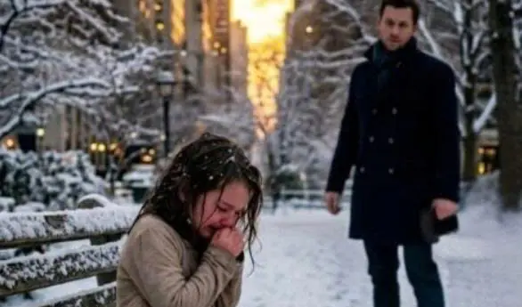 “God… please, just let me go,” whispered a little girl left alone in the freezing night—unaware that someone watching would have his life changed forever.
