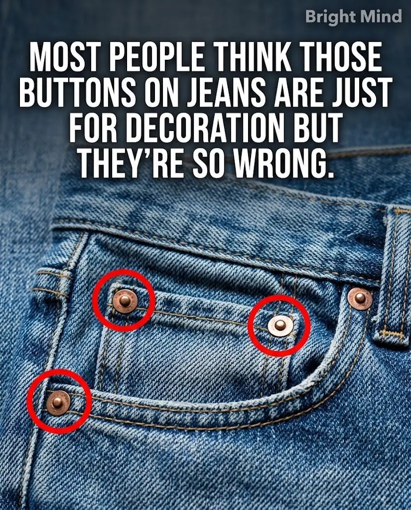 The Real Purpose Behind the Small Metal Details on Jeans