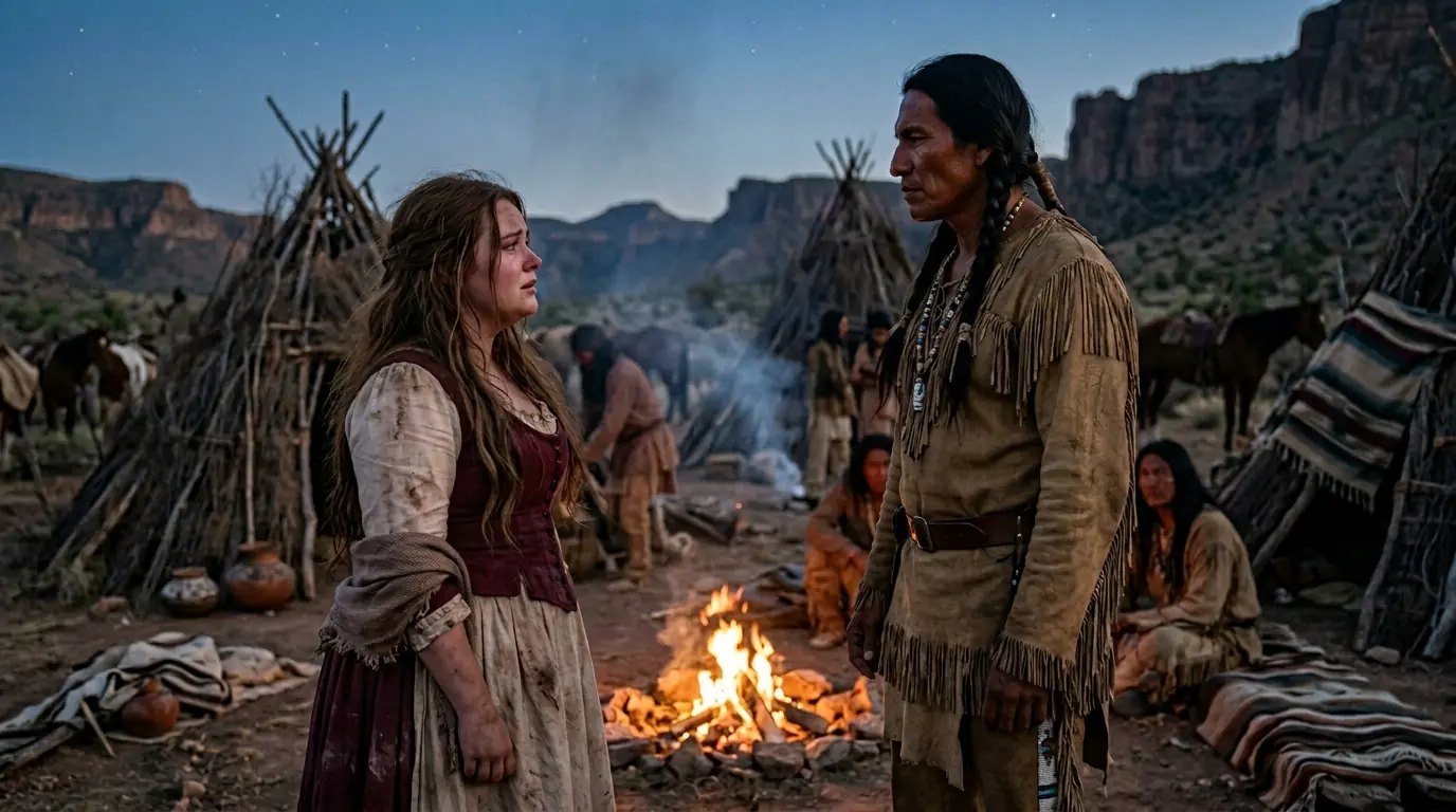 An Obese Noblewoman Was Handed Over to an Apache as Punishment by Her Father — That Moment Changed Her Life Forever