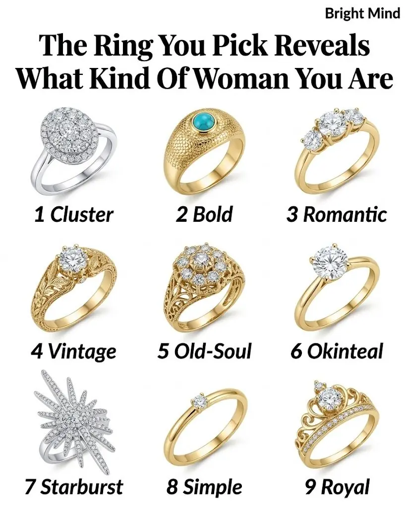 💍 The Ring You Choose Reveals What Kind of Woman You Are