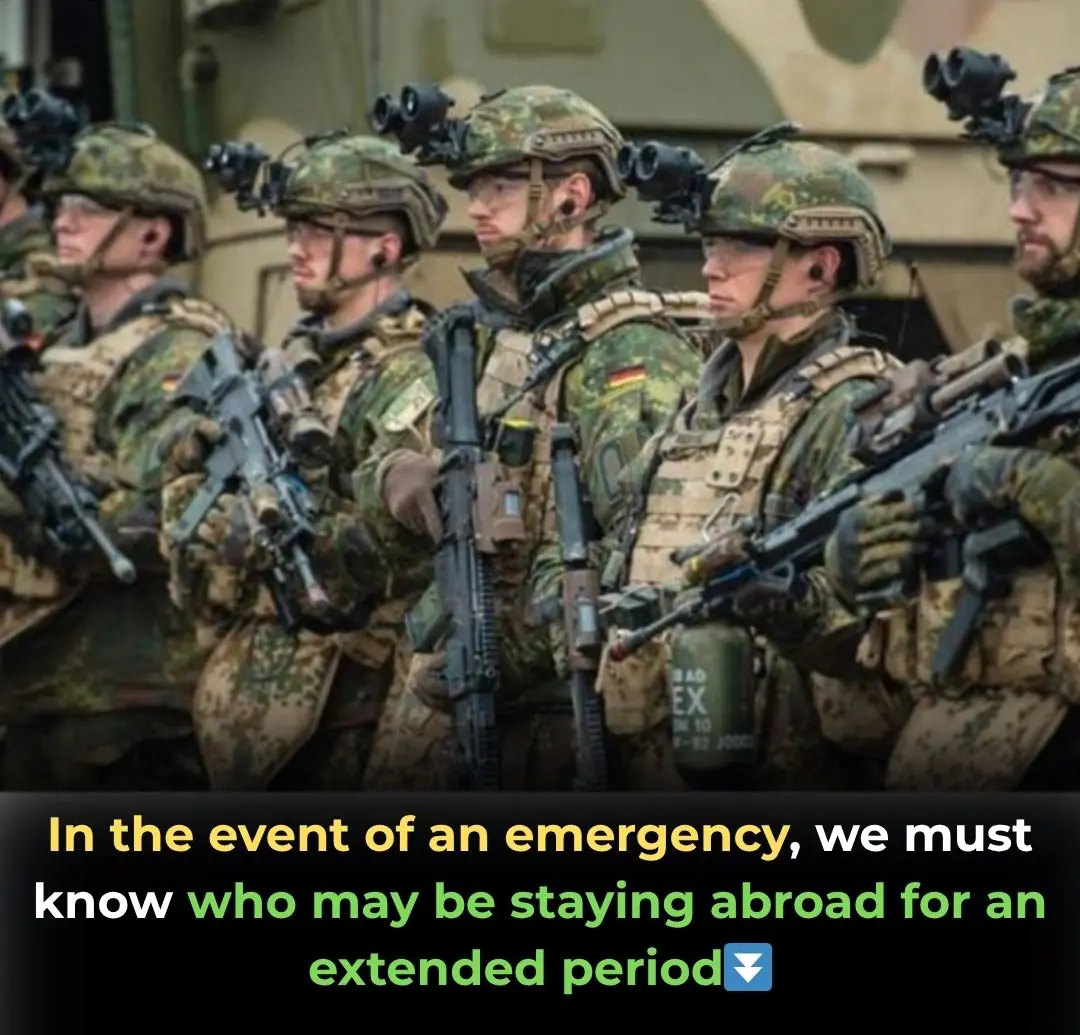 New German Military Law: Men Under 45 Must Seek Approval for Long Stays Abroad