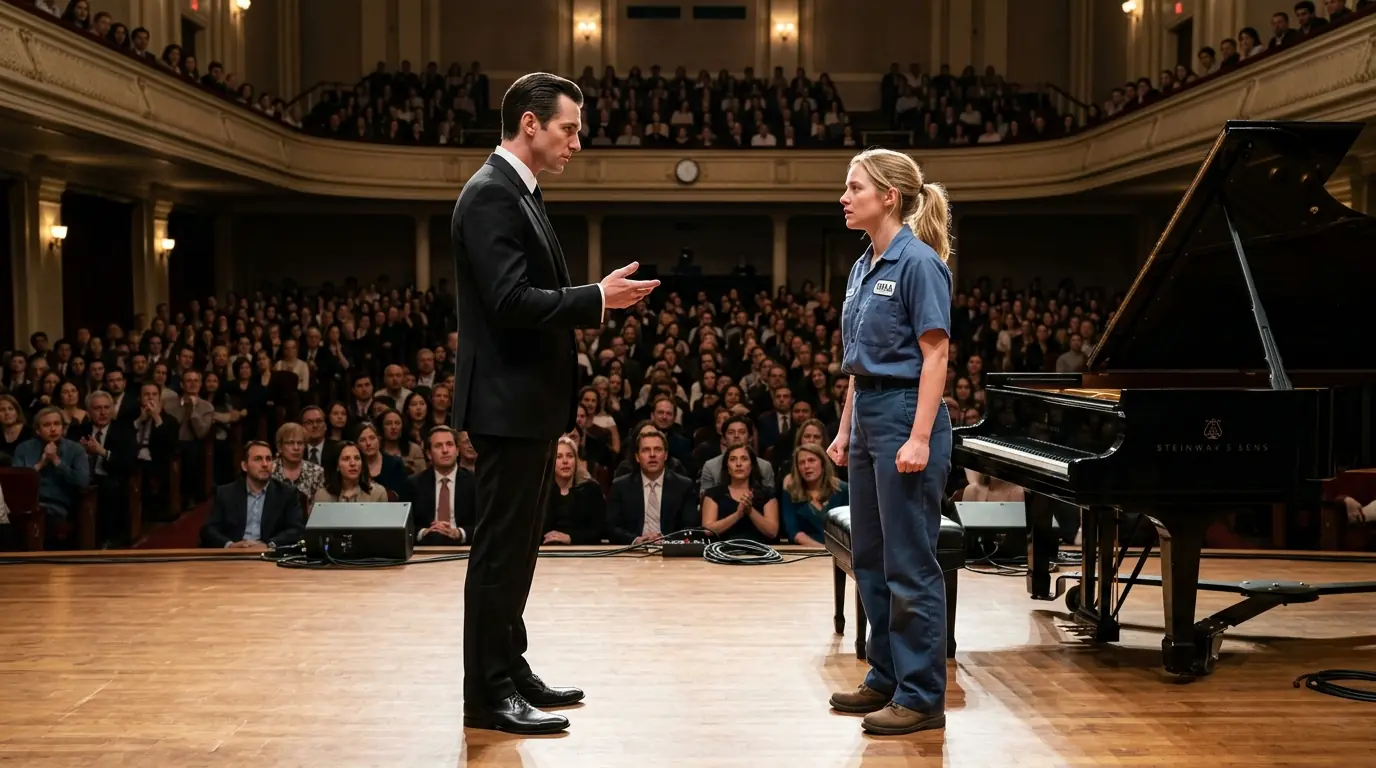 Elitist Pianist Challenges a Simple Woman to a Piano Duel — Then He Remorse It the Moment She Plays!