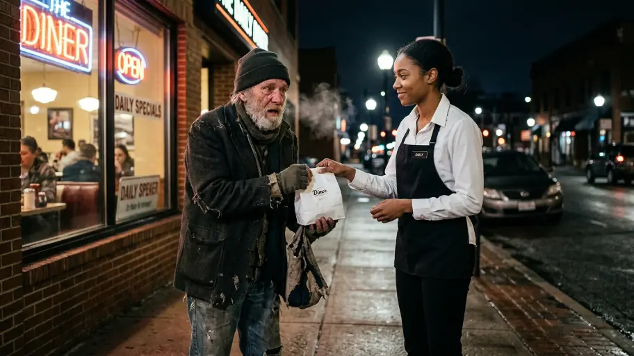 She Bought A Bowl Of Soup For A Stranger – Years Later, That Person Returned With A Promise.