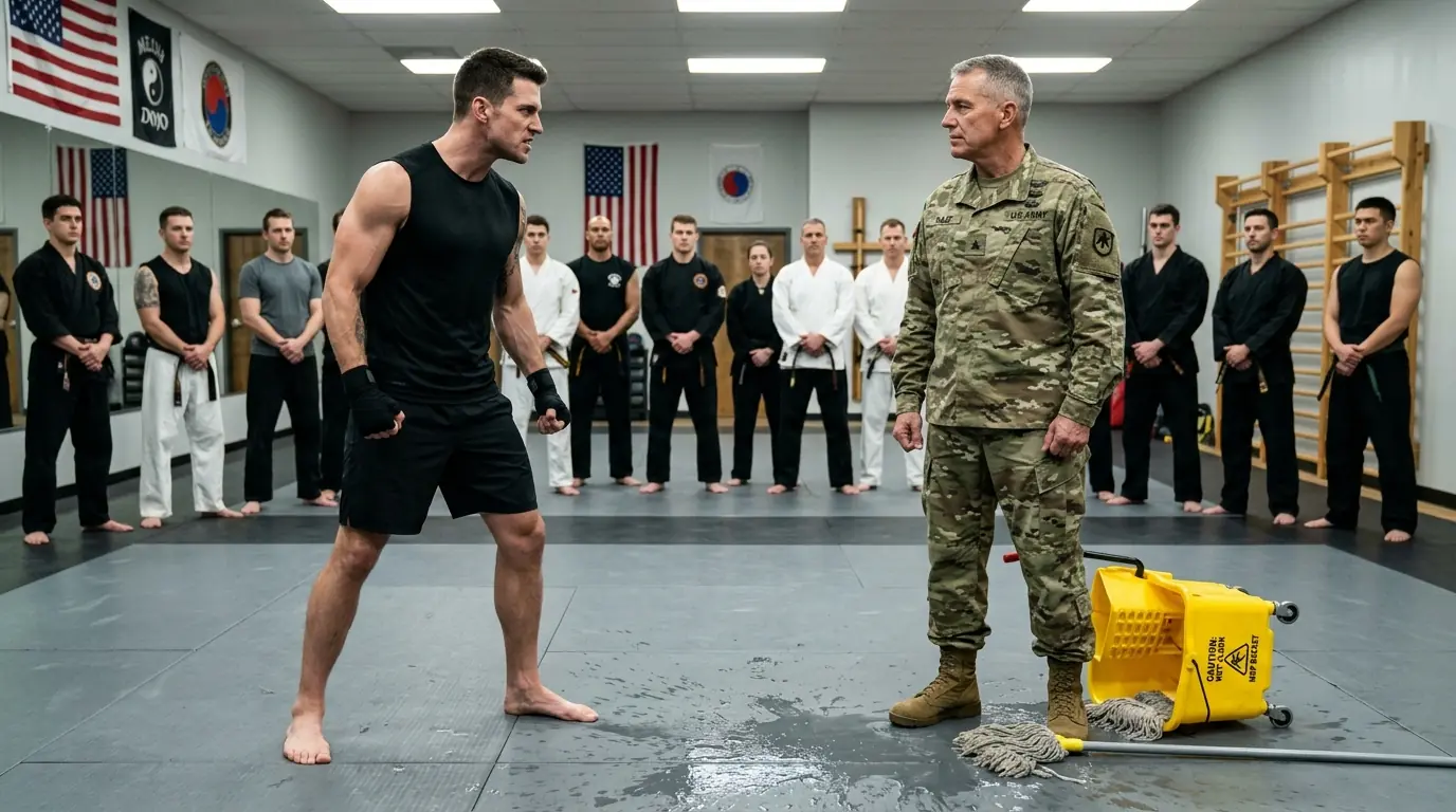 No One Took the Soldier Seriously at First — Until He Stepped Onto the Mat
