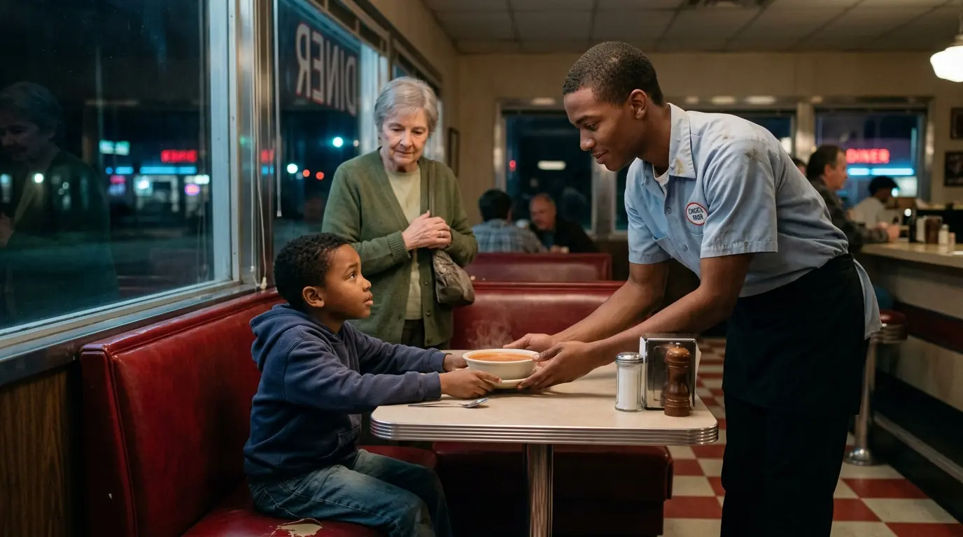 Billionaire Sees Waiter Fired for Hiding His Sick Brother — Then She Decided To Walk In