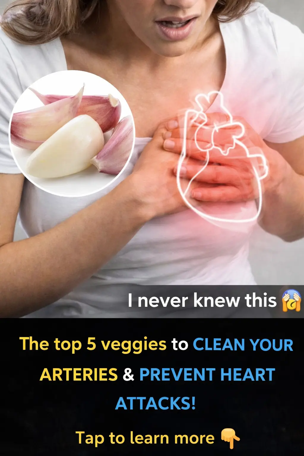 Top 5 Veggies to Detox Your Arteries and Prevent Heart Attacks!