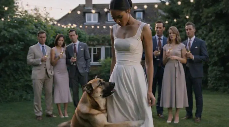 At her own birthday party, Émily never imagined that the frantic barking of an unfamiliar dog would lead her to a nearby abandoned house, where an elderly woman had been praying in silence for two days, hoping that someone would come.