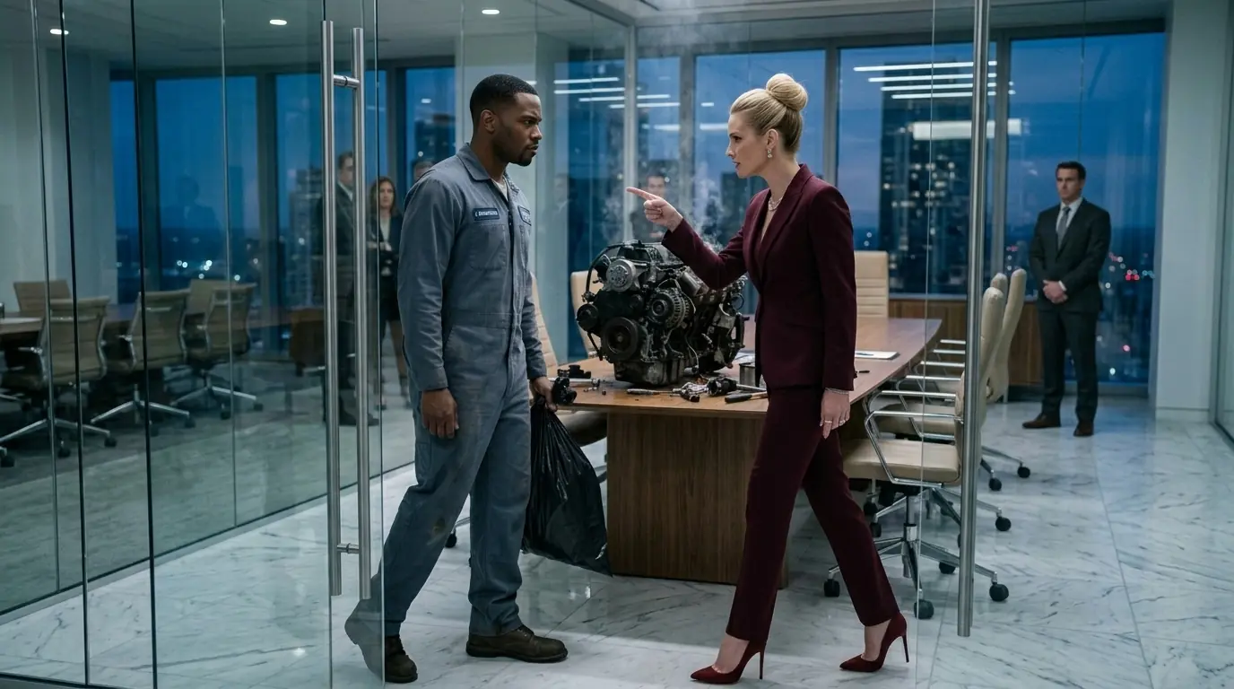 They gave a janitor 2 hours to fix what MIT couldn’t… then he said one sentence that changed the room