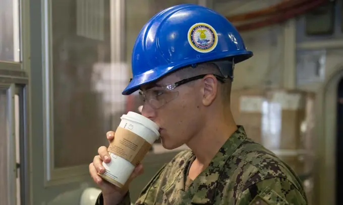 American soldiers consumed millions of liters of coffee during the Iran campaign