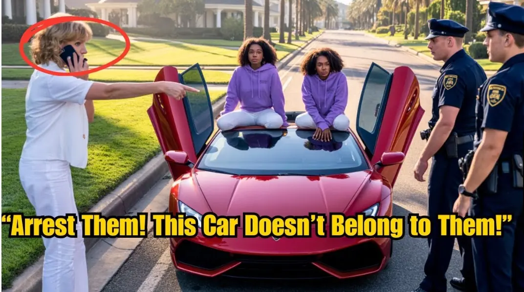 White Neighbor Calls Cops on Black Twins Driving a Lamborghini — Unaware Their Mom Owns the