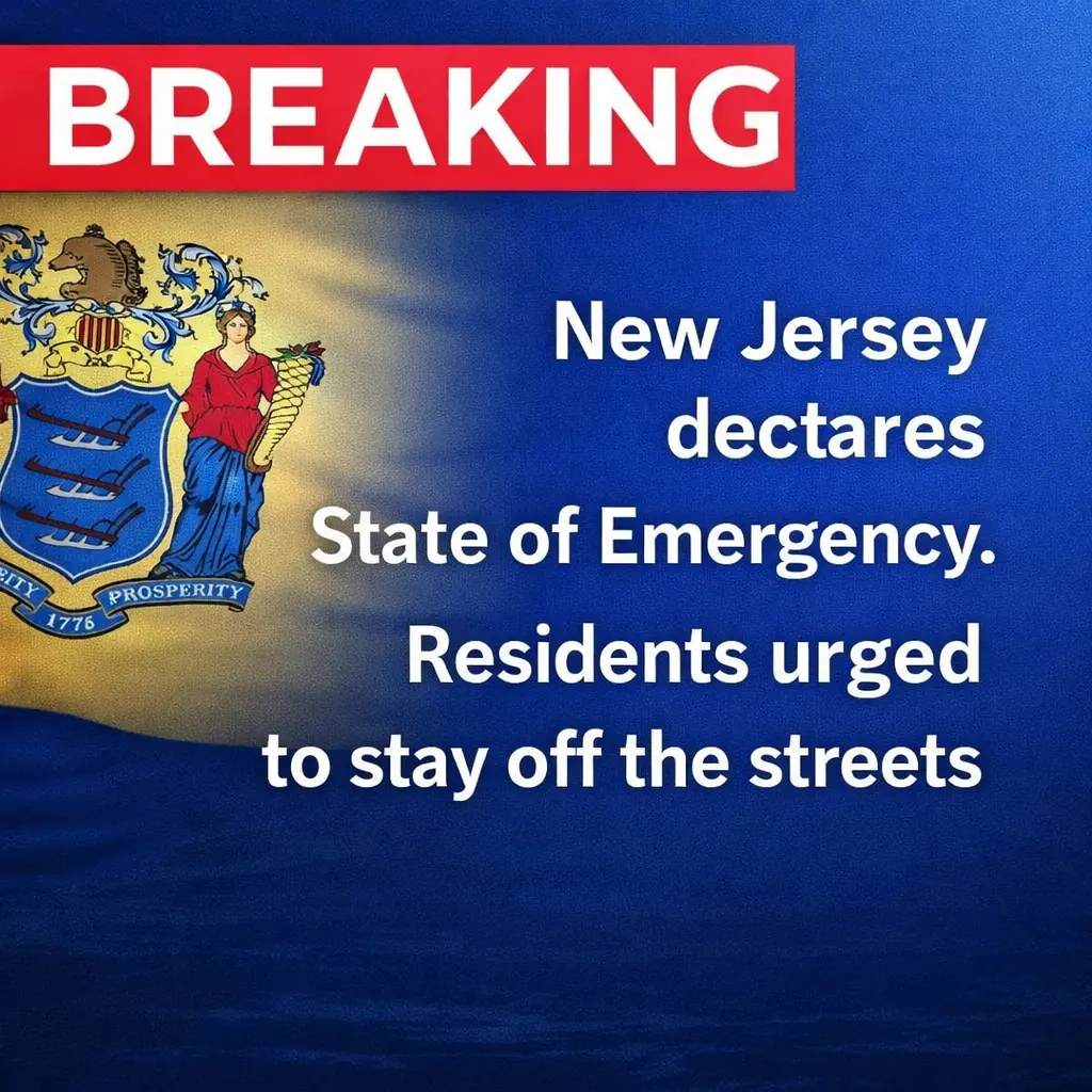State of Emergency Declared in New Jersey: What It Means and Why Residents Are Being Urged to Stay Indoors