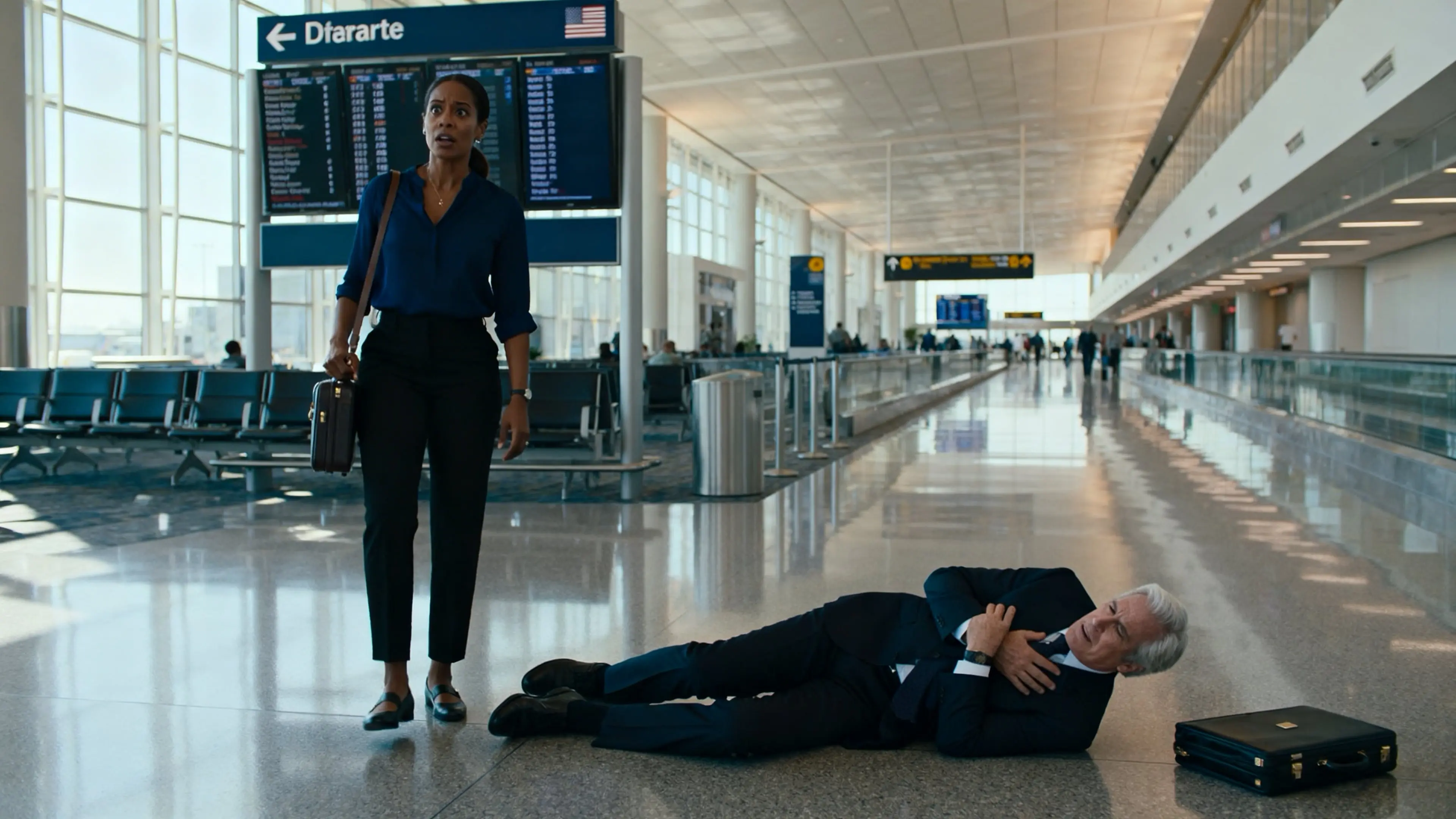 Nurse Missed Her Promotional Flight to Save a Dying Man at the Airport — Unaware Who He Was