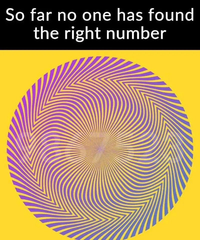 Can You Find the Hidden Number? 👀 Optical Illusion Challenge