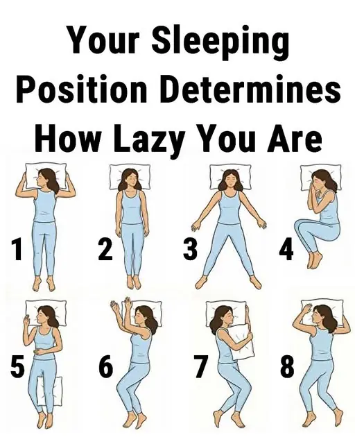 Your Sleeping Position Determines How Lazy You Are