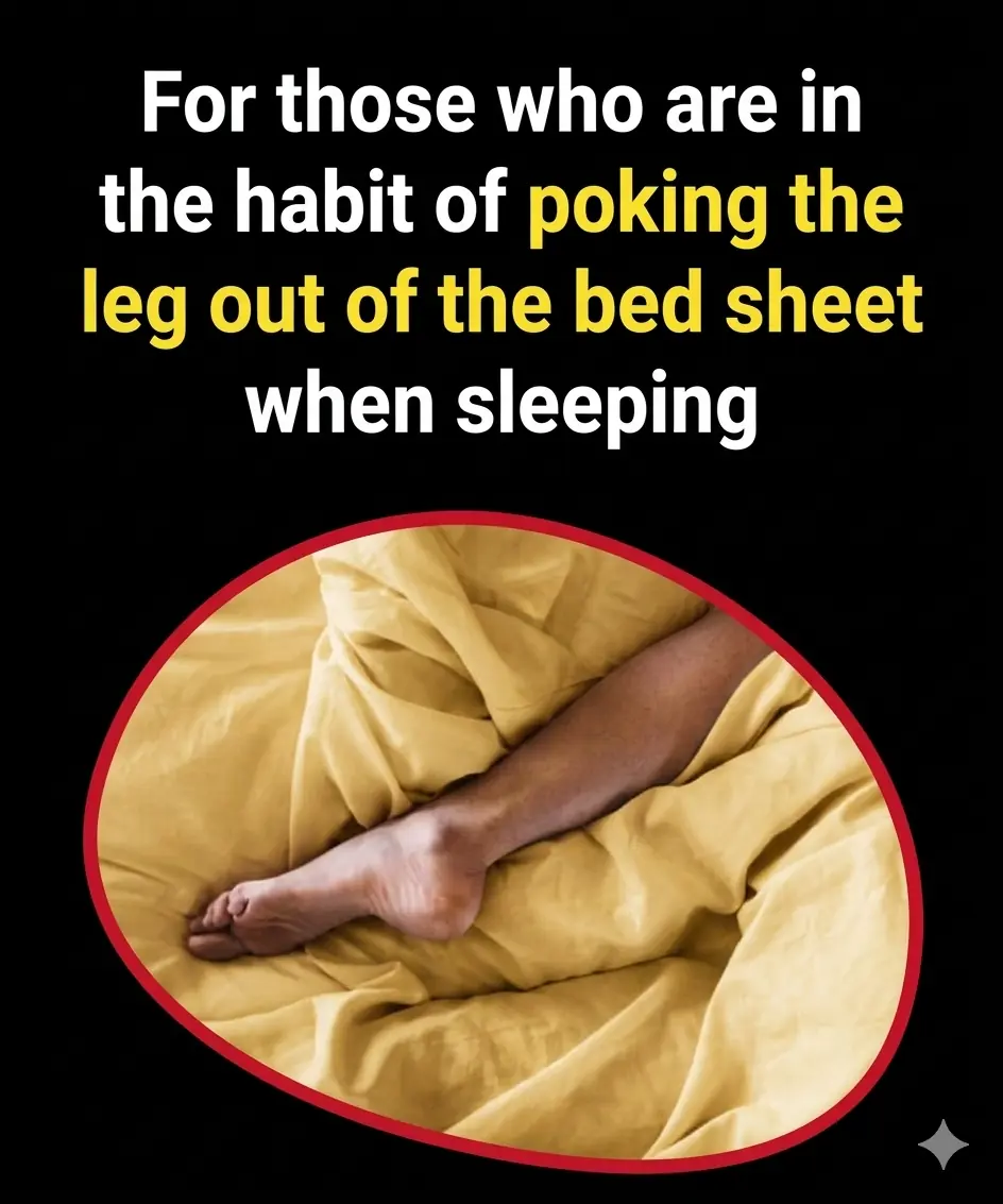 Why You Naturally Sleep With One Foot Outside the Blanket – The Surprising Science Behind It