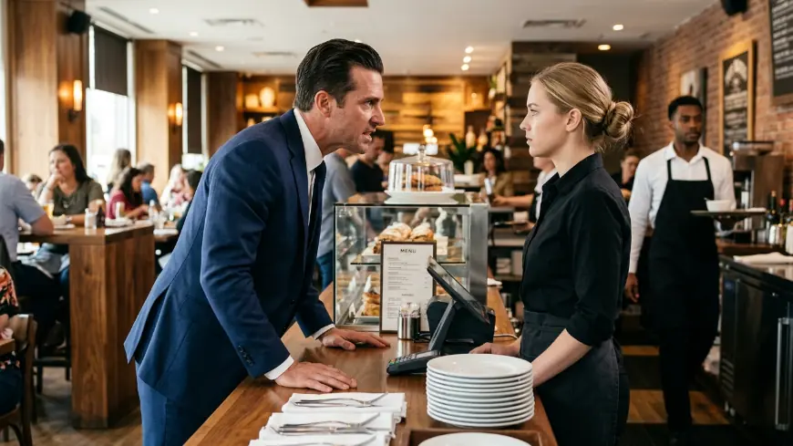 The Billionaire's Son Believed That Power Was Everything — Until A Waitress Said Something That Made Him Turn Pale And Tremble.