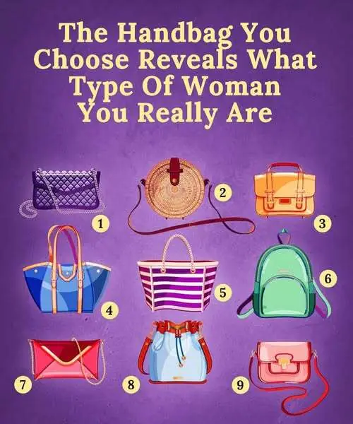 👜 The Handbag You Choose Reveals What Type of Woman You Really Are