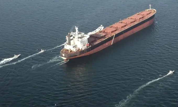 Iranian-linked oil tankers pass through the Strait of Hormuz despite US blockade