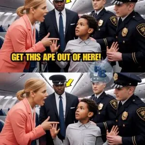 White Passenger Calls The Cops on Black Kid in First Class, 5 Minutes Later, She Regrette